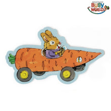 Load image into Gallery viewer, Richard Scarry Sticker - Carrot Car
