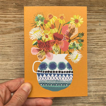 Load image into Gallery viewer, Brie Harrison Greetings Card - Festival Flowers
