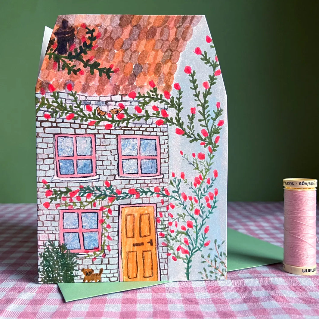 Laura Skilbeck Greetings Card - Dream House