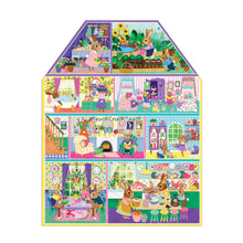 Load image into Gallery viewer, Cottontail Cottage 100 Piece House-shaped Puzzle (Jigsaw Products)
