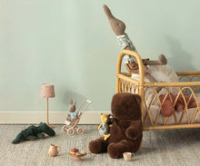 Load image into Gallery viewer, Maileg Medium Plush Teddy Bear - Dark Chocolate
