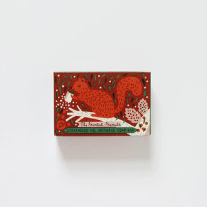 The Printed Peanut Soap - Cedarwood