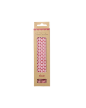 Load image into Gallery viewer, Rice DK Long Cake Candles - Pink Stars
