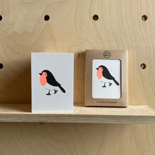 Load image into Gallery viewer, Petra Boase Christmas Card Pack Of 6 - Robin
