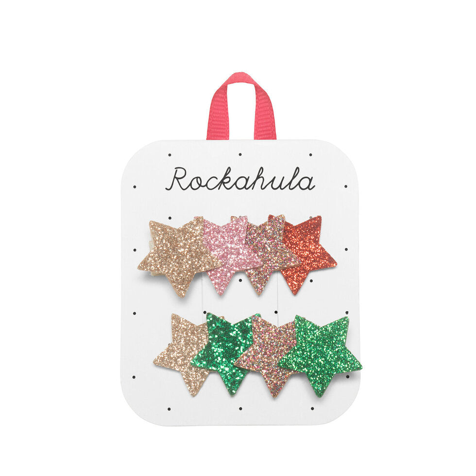 Rockahula Kids Bar Clips - Jolly Glitter Star