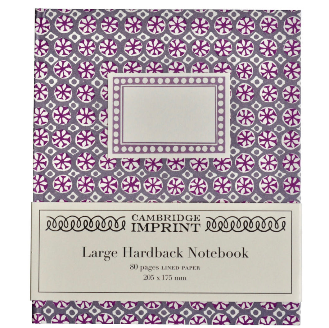 Cambridge Imprint - Hardback Notebook - Sea Urchin French Lavender