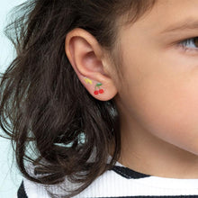 Load image into Gallery viewer, Stick On Earrings 40 Pairs - Cherry
