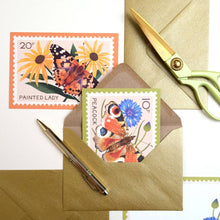 Load image into Gallery viewer, Metallic gold kraft envelopes | 10 C6 notecard envelopes
