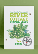 Load image into Gallery viewer, River Cottage Garden Variety - Organic Pea Seeds Rondo
