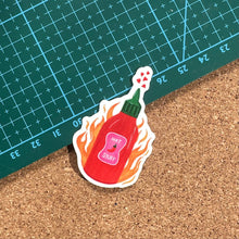 Load image into Gallery viewer, Hot Stuff Chilli Vinyl Sticker
