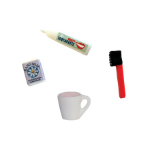 Load image into Gallery viewer, Kids DIY Dollhouse Miniatures - Toothbrush Set(Scale 1:12)
