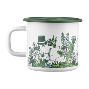 Moomin Enamel Mug 0.37L - In The Garden