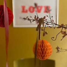 Load image into Gallery viewer, Paper Ball Decoration Lilac by Petra Boase
