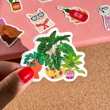 Load image into Gallery viewer, House Plant Vinyl Sticker
