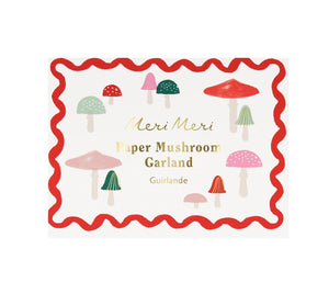 Meri Meri Honeycomb Mini  Garland - Mushroom