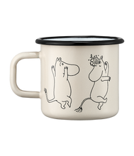 Load image into Gallery viewer, MOOMIN | Enamel Mug | Moomin 80 | 0.37 L
