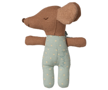 Load image into Gallery viewer, Maileg Sleepy Wakey Baby Mouse In Matchbox- Blue
