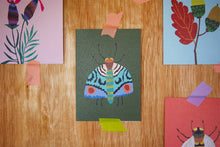 Load image into Gallery viewer, Brie Harrison Mini Card - Moth
