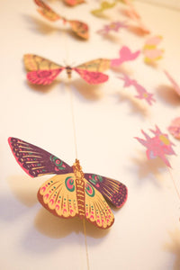 Butterfly Vertical Wall Hanging by East End Press