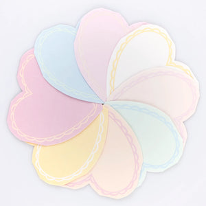 Meri Meri - Small Napkins Pastel Hearts