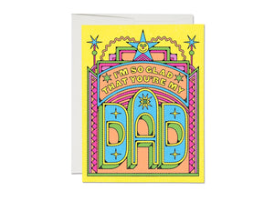 So Glad Dad - Father's Day Card