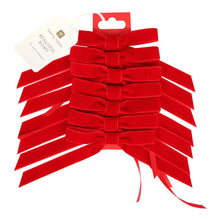 Load image into Gallery viewer, Red Velvet Bows
