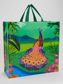 Blue Q Shopper - Peacock Paradise
