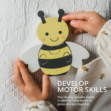 Load image into Gallery viewer, Honey Bee Wooden Puzzle
