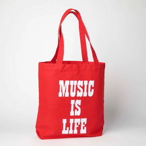 Peanuts Tote - Music Is Life