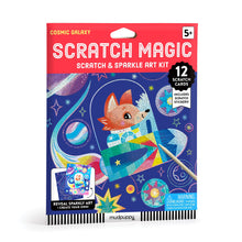 Load image into Gallery viewer, Cosmic Galaxy Scratch &amp; Sparkle Art Activity Kit

