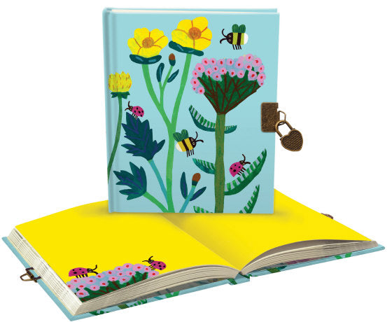 Roger la Borde Locking Diary - Honey