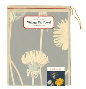 Cavallini & Co. Vintage Tea Towel - Dandelion