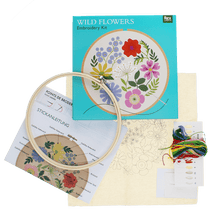 Load image into Gallery viewer, Embroidery Kit - Wildflower
