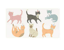 Load image into Gallery viewer, Meri Meri Temporary Tattoos - Cats
