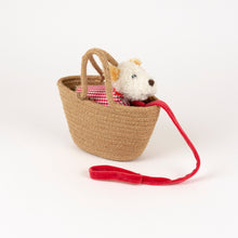 Load image into Gallery viewer, Egmont Toys - Small Eliot With Leash &amp; Coat InBasket
