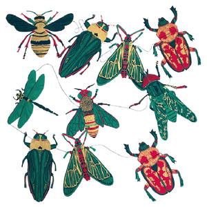 East End Press Paper Garland - Insects