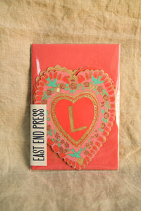 East End Press C6 Greeting Card - Concertina Love