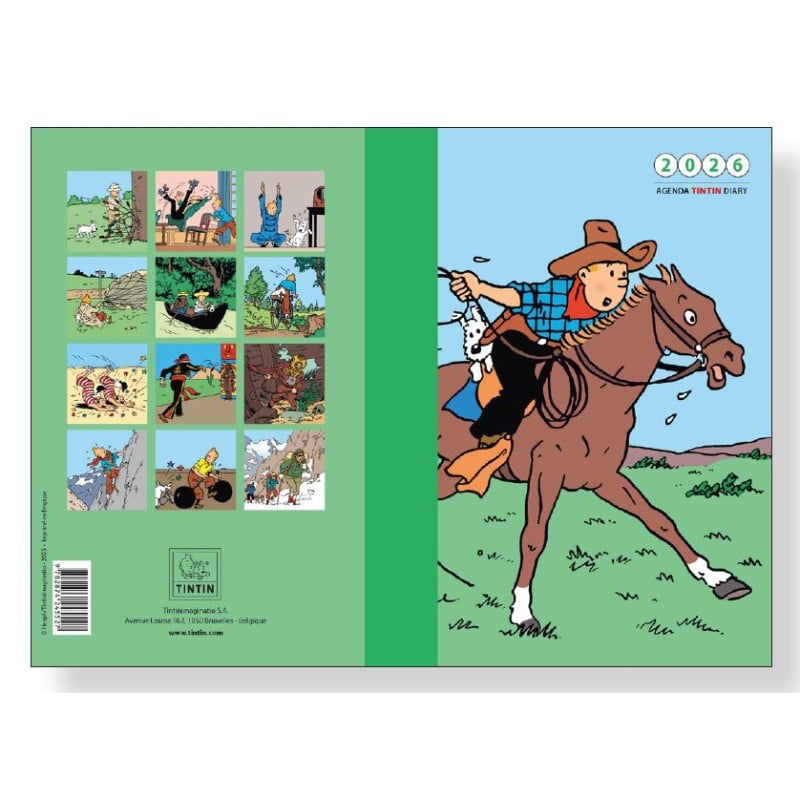 Tintin 2026 Mini Diary