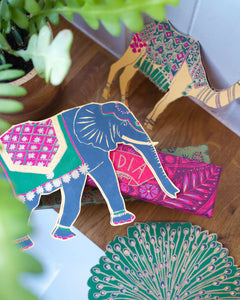 East End Press C5 Greeting Card - Elephant