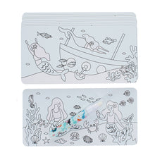 Load image into Gallery viewer, Magic Colouring Cards - Mermaid
