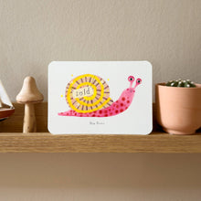 Load image into Gallery viewer, Oldfield Design Co New Home Card  -  Walk in the Rain - New Home Snail

