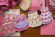 Load image into Gallery viewer, East End Press Concertina Greeting Card - Birthday Cake
