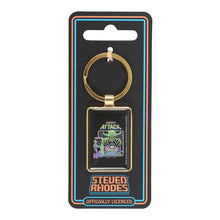 Load image into Gallery viewer, Anxiety Attack Keyring by Steven Rhodes
