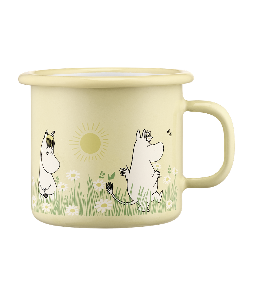 Moomin Enamel Mug 0.25L - Meadow