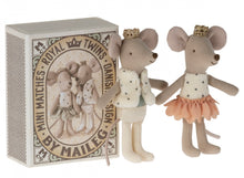 Load image into Gallery viewer, Maileg Royal Twins Mice in Matchbox - Pink
