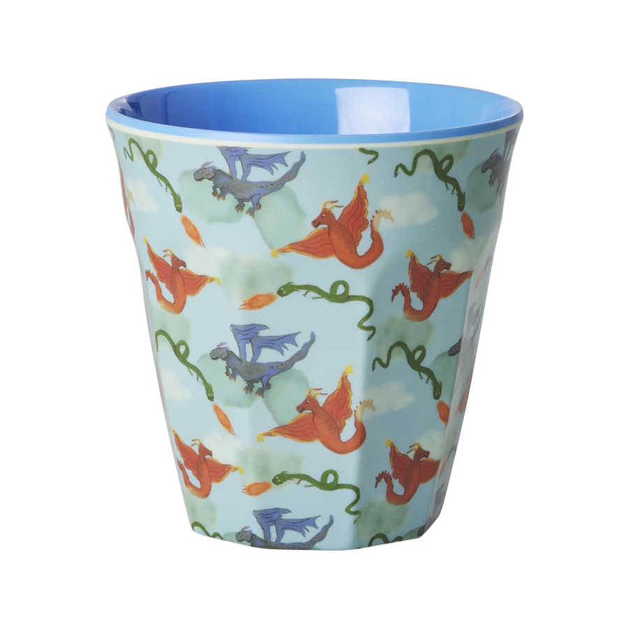 Rice DK - Medium Melamine Cup -   Dragon