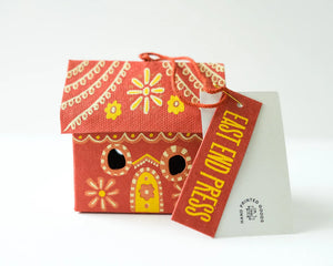 East End Press Board Decoration - Gingerbread House