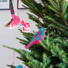 Load image into Gallery viewer, Party Birds Paper Ornaments by East End Press
