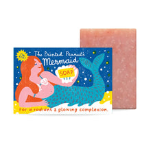 Load image into Gallery viewer, Mermaid Rose Geranium Natural Handmade Soap Bar
