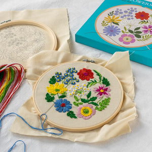 Embroidery Kit - Wildflower